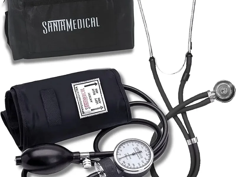 X004 Aneroid Sphygmomanometer with Stethoscope
